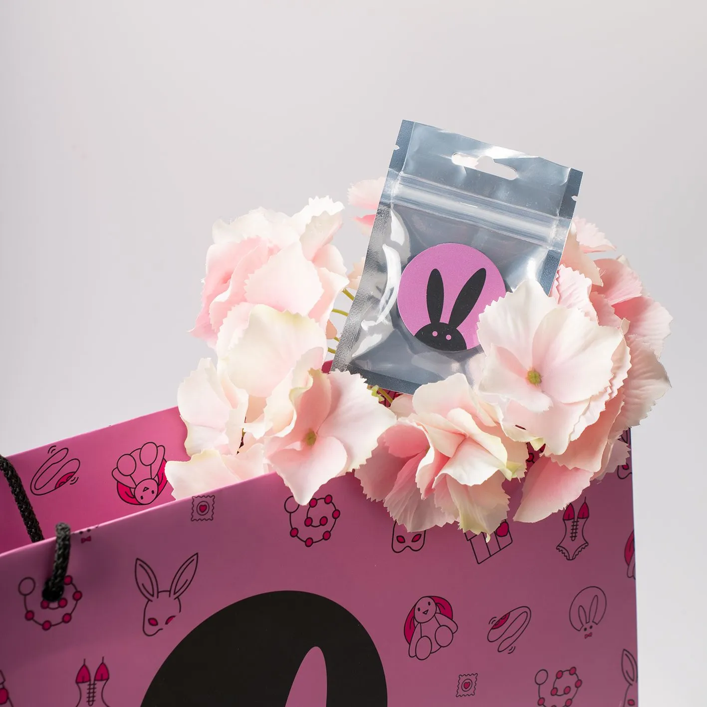 попсокет pinkrabbit с логотипом рк в 