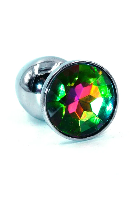 Анальная пробка "small" нержавеющая сталь rainbow