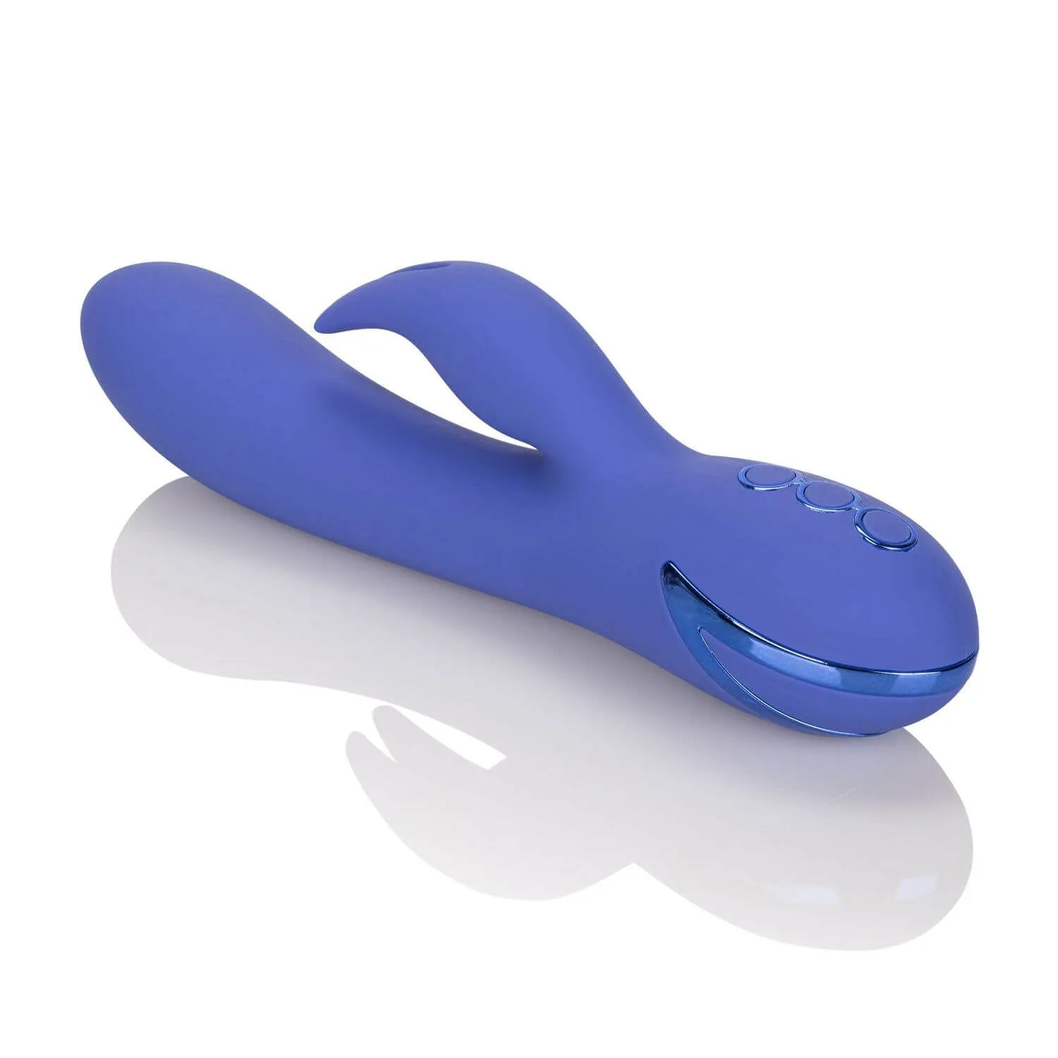 вибратор california exotic novelties beverly hills bunny, синий в 