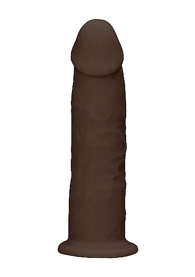 фаллоимитатор без мошонки silicone dildo without balls - 19,2 см. в 