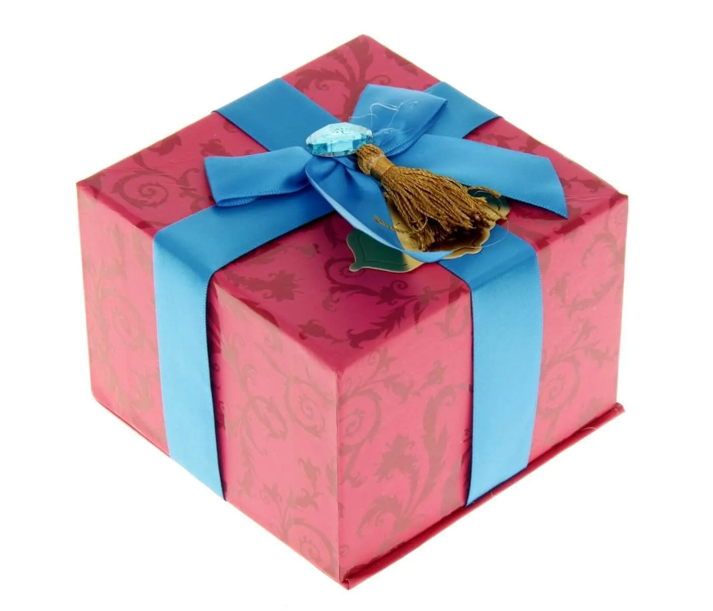 Коробка подарочная "Best wishes", розовая