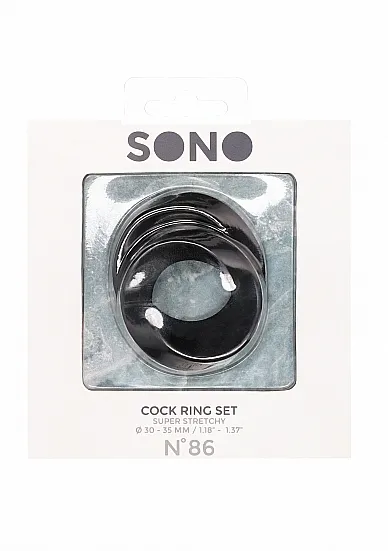 набор из двух колец no.86 - cock ring set в 