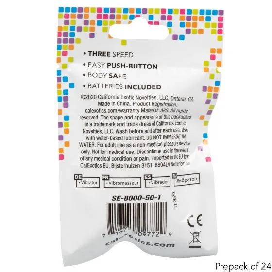 вибропуля foil 3-spd blt-pk 24 шт. в 