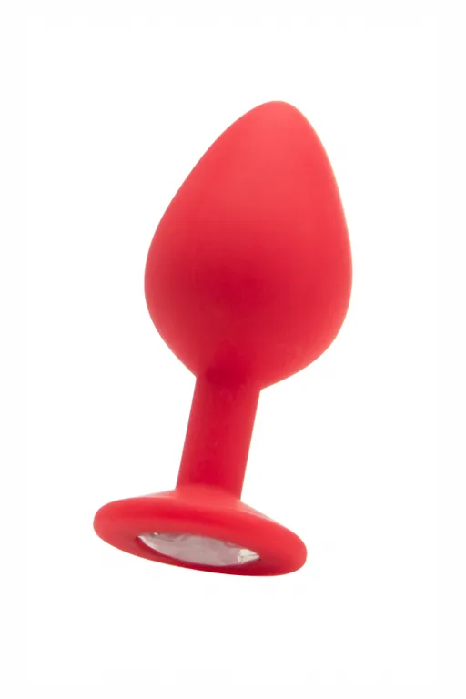 анальная пробка с кристаллом diamond butt plug (large) в 