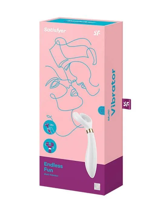 cтимулятор satisfyer endless fun, белый в 