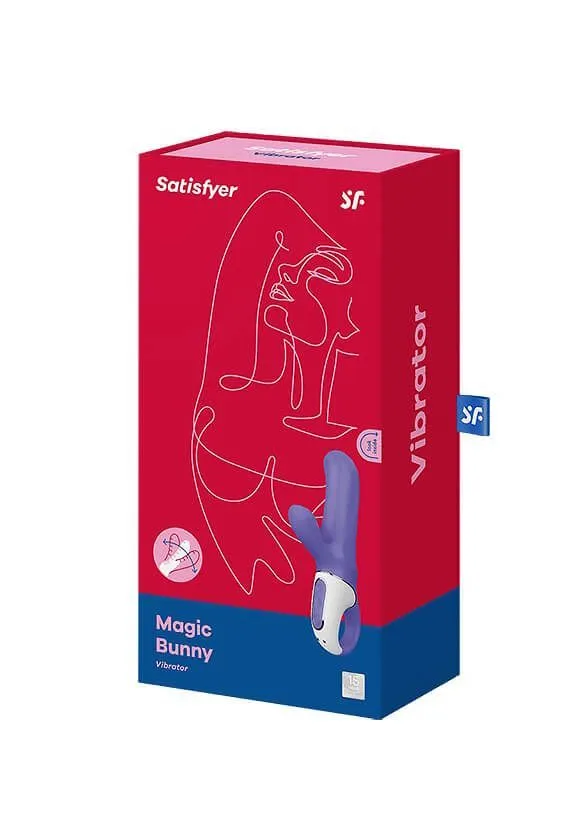 вибростимулятор satisfyer magic bunny, фиолетовый в 