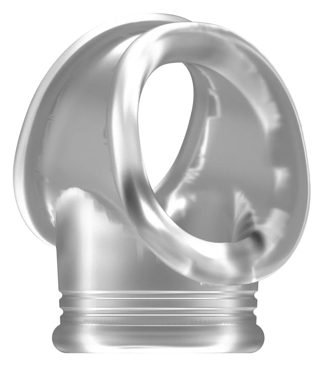 эрекционное кольцо  no.48 - cockring with ball strap в 