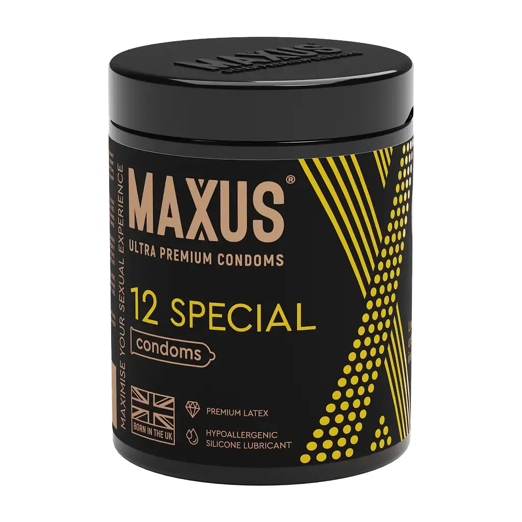 Презервативы Презервативы MAXUS Special 12ш. X-Edition. текстурир, точечно-ребр. в 