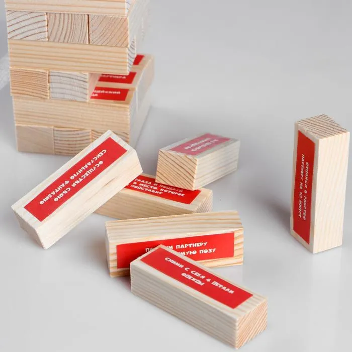 падающая башня "эротическая" 54 бруска в 