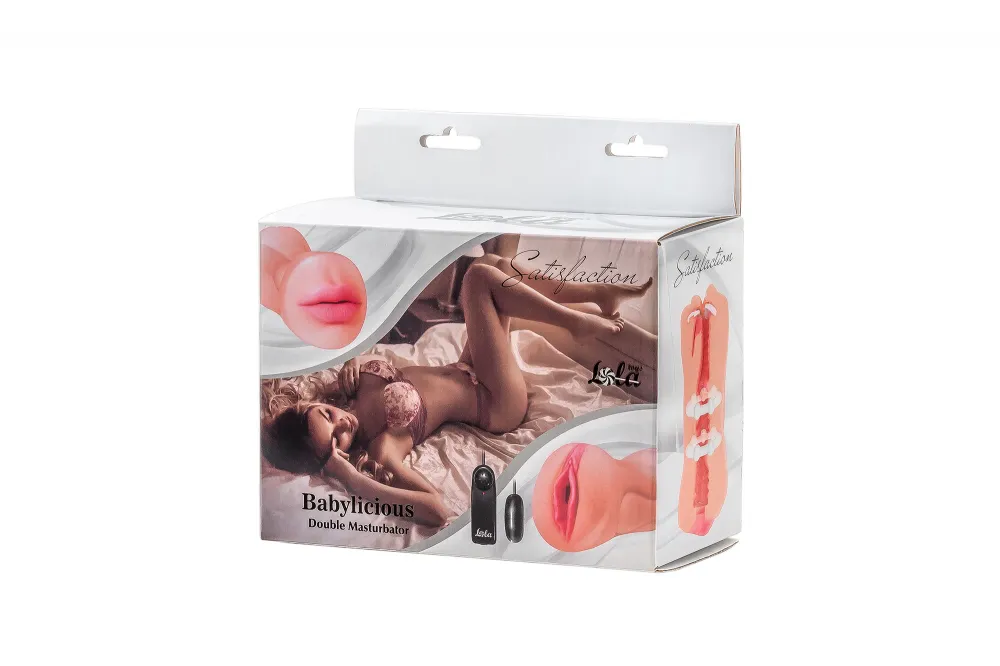 двойной мастурбатор с вибропулей satisfaction babylicious  2101-05lola в 