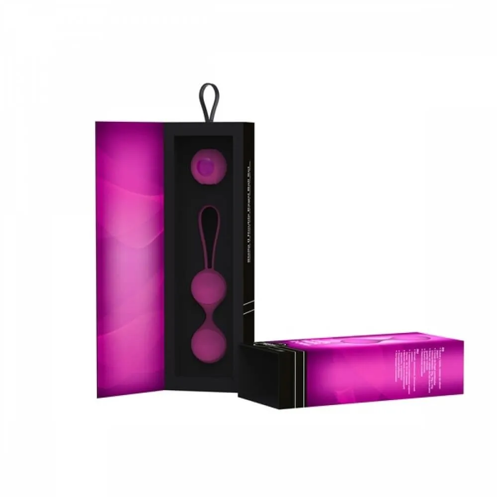 вагинальные шарики california exotic novelties key stella ii, розовые в 