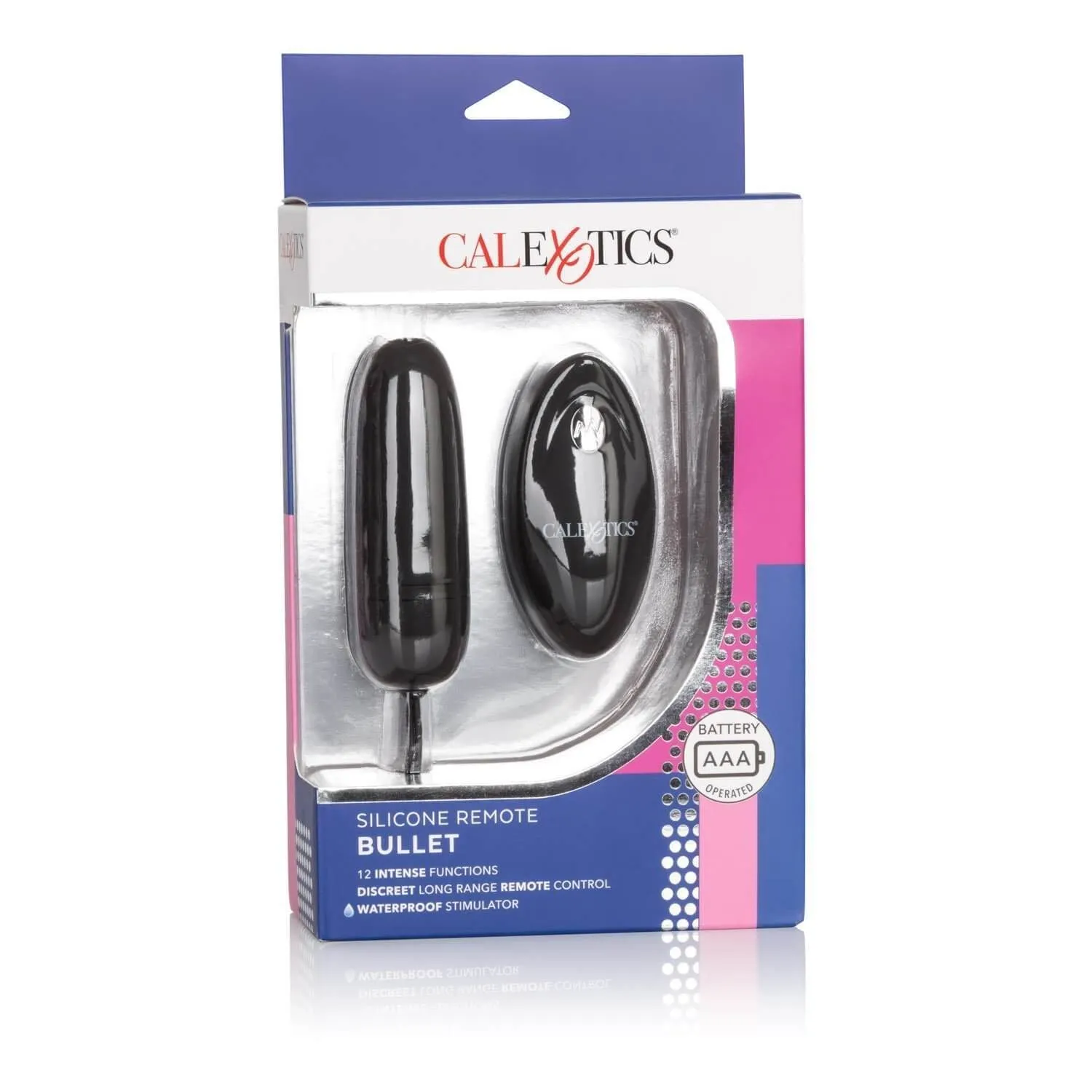 вибропуля на ду california exotic novelties silicone remote bullet, черная в 