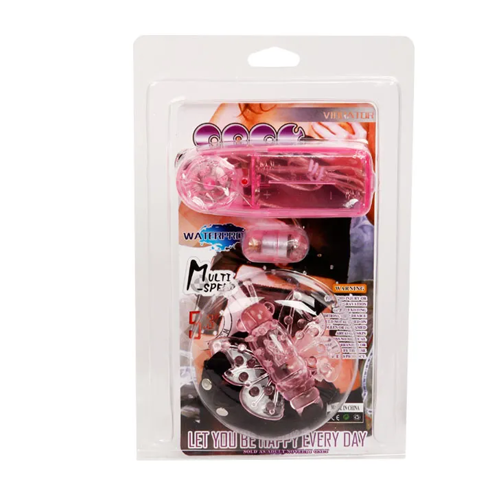 вибро-бабочка на ремешках розовая bi-010136pk в 