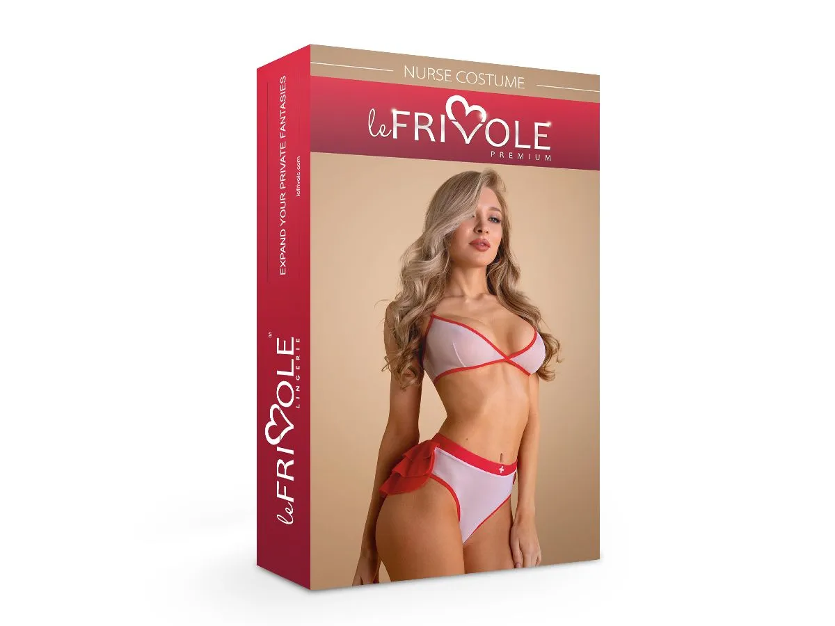 Эротическое костюм игривой медсестры в 