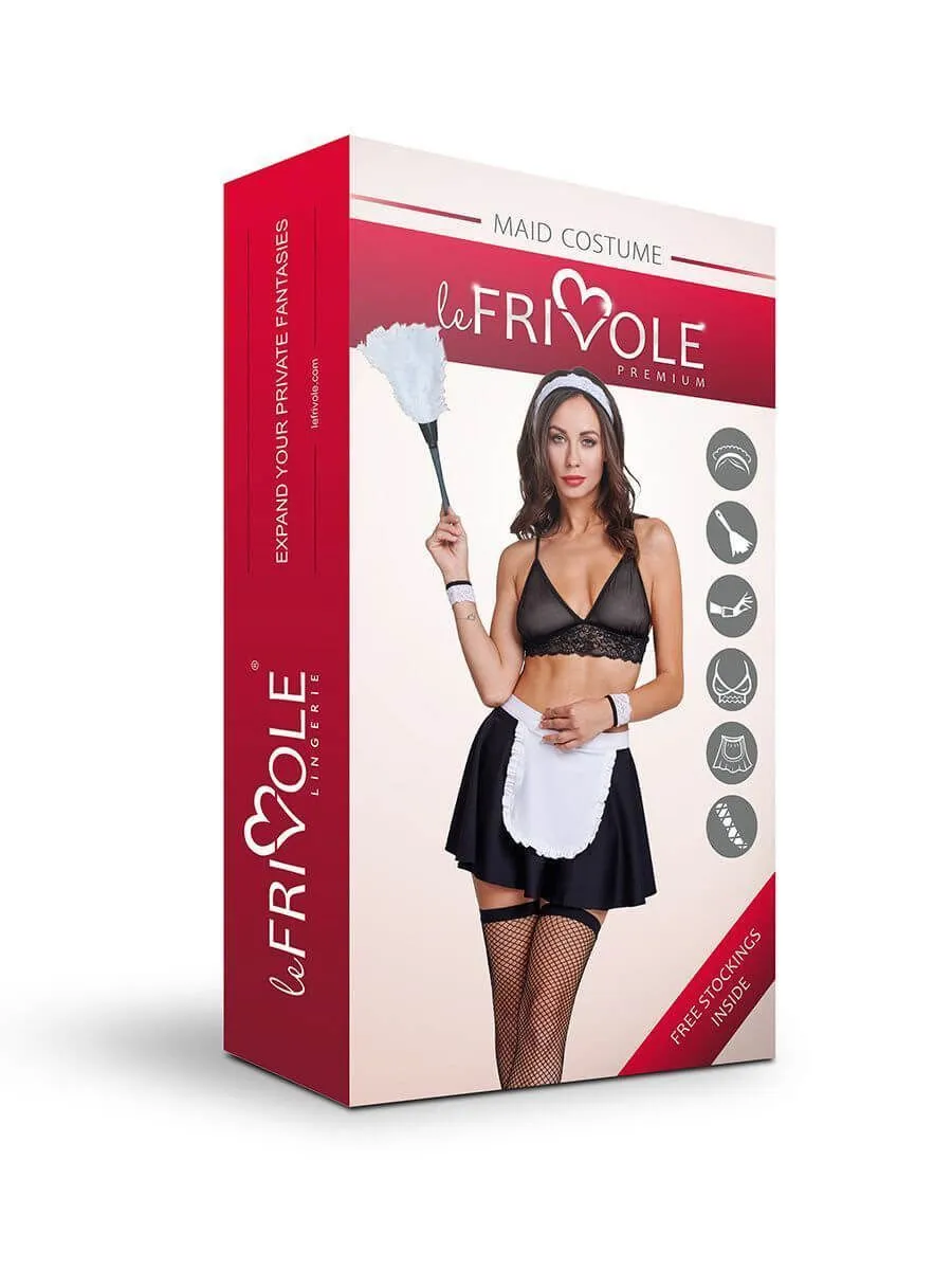 Эротическое костюм французской горничной le frivole в 