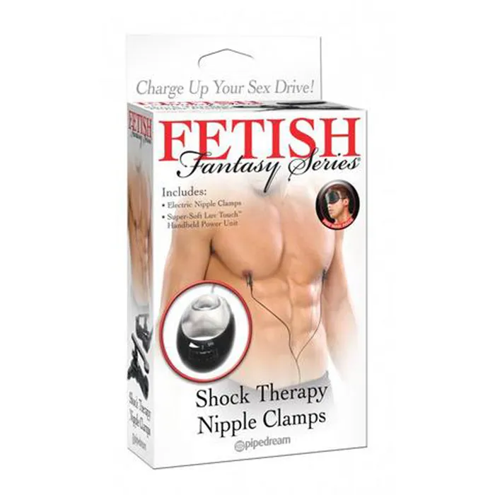 стимулятор для сосков ff shock therapy nipple clamps 372302pd в 