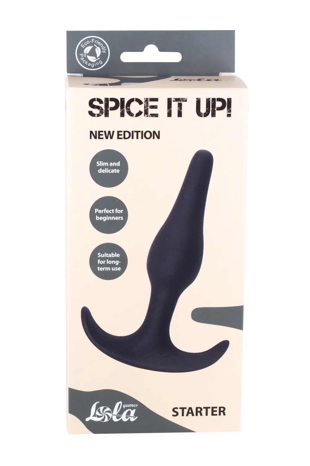 анальная пробка spice it up starter dark grey 8007-02lola в 