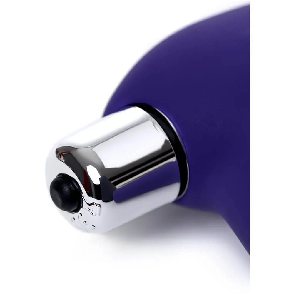 анальный вибростимулятор изогнутый todo by toyfa bruman, фиолетовый в 