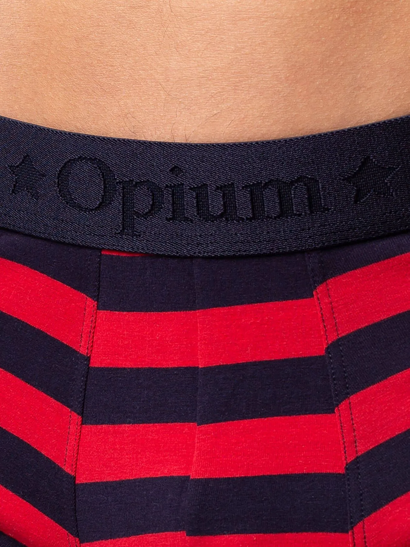 Эротическое трусы мужские удлиненные боксеры opium r126 в полоску в 