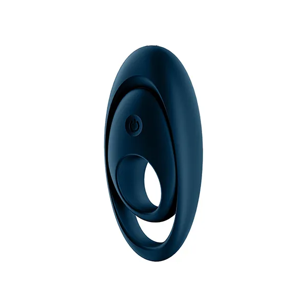 эрекционное кольцо satisfyer glorious duo, синее в 
