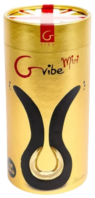 вибратор gvibe mini gold, золотой в 