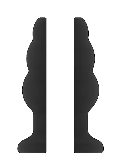 полая анальная пробка-тоннель no50 - hollow tunnel butt plug (medium) в 