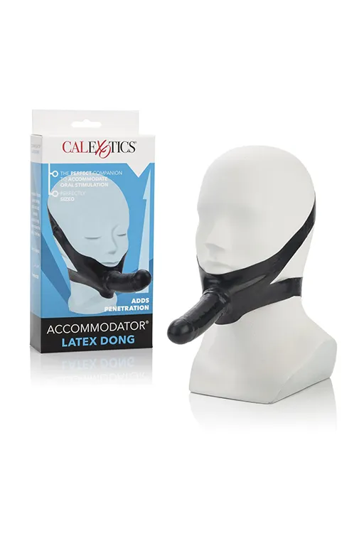 Оригинальный страпон для орального секса The "Original" Accommodator Latex Dong