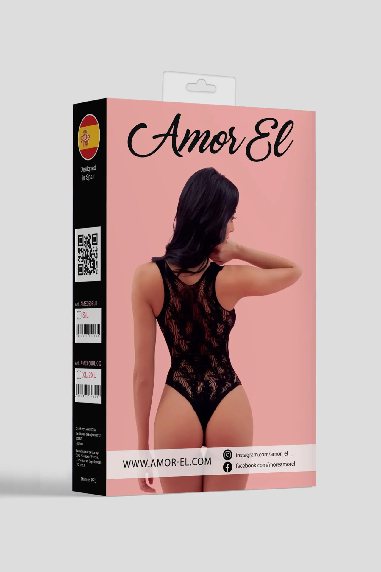 Эротическое боди amor el vigo (s/l) в 