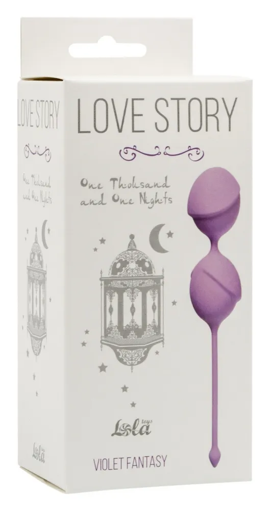 Вагинальные шарики Love Story One Thousand and One Nights Violet Fantasy 3004-05Lola