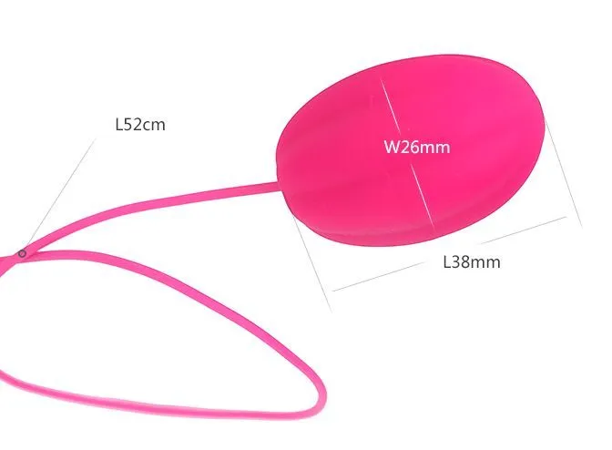 виброяйцо adrien lastic play ball на ду, розовое в 