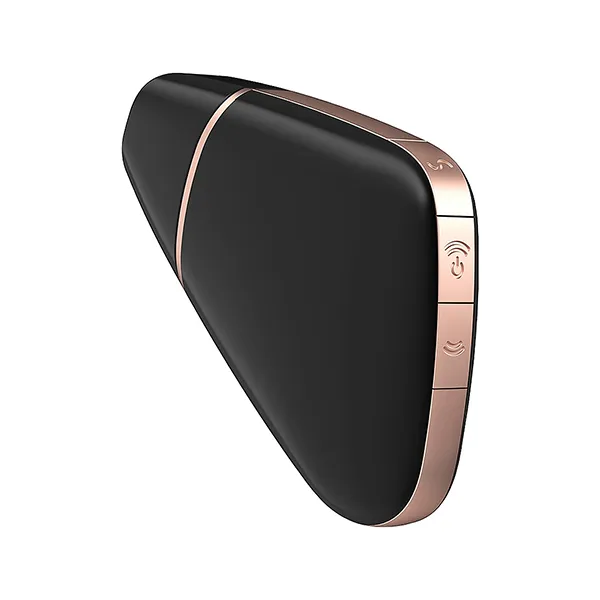 вибро-вакуумно-волновой стимулятор satisfyer love triangle, чёрный в 