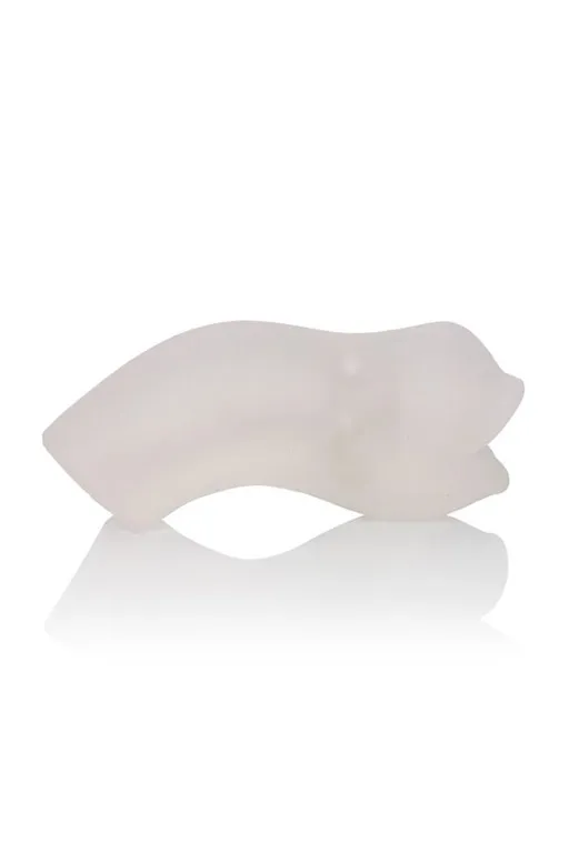 vivid raw® beaded deep throat - clear в 