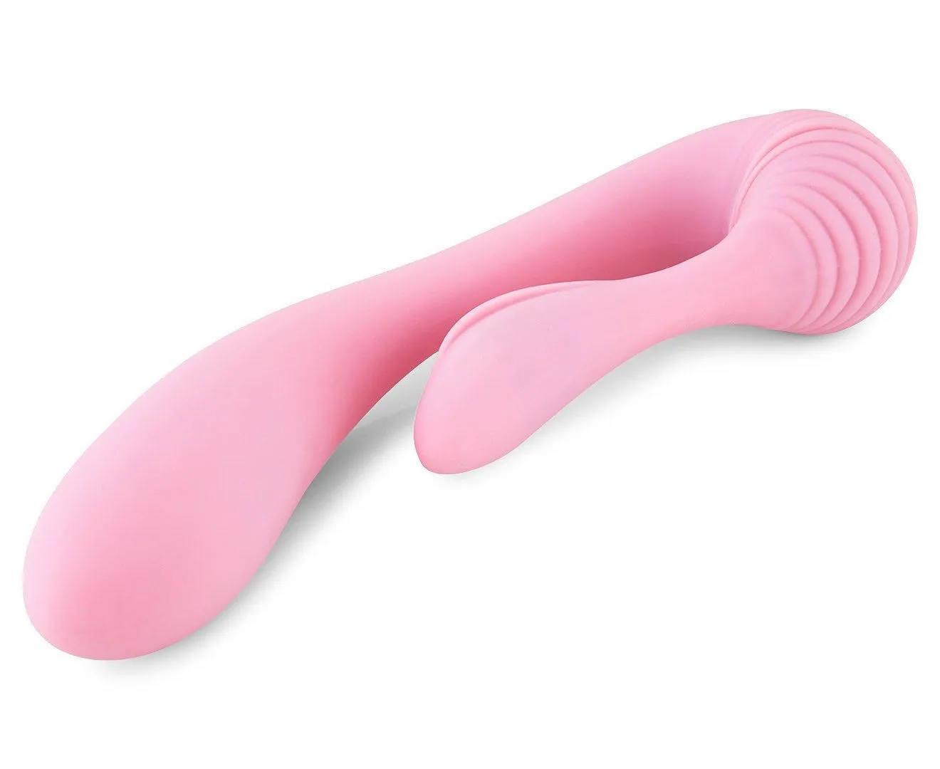 вибратор adrien lastic g-wave гибкий, розовый в 