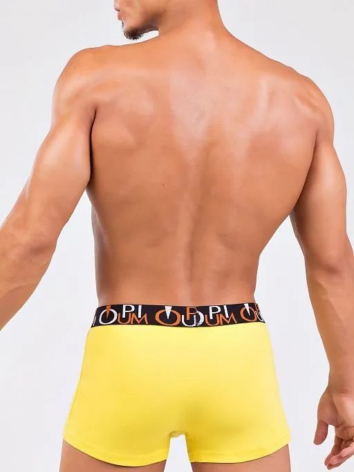 Эротическое трусы мужские боксеры opium r117, желтые в 