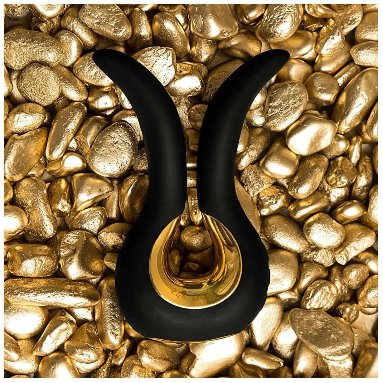 вибратор gvibe mini gold, золотой в 