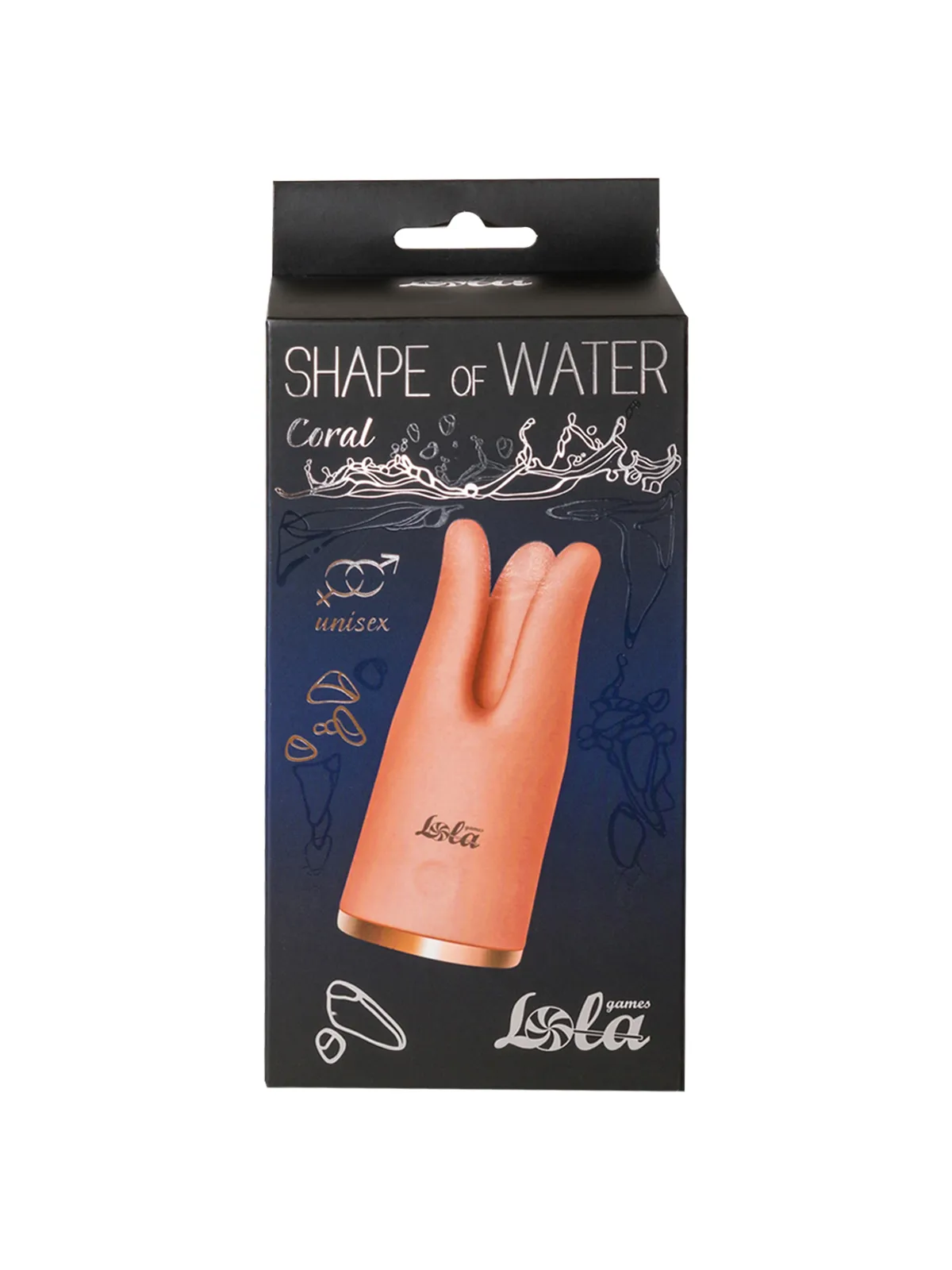 вибростимулятор lola games shape of water coral 8685-00lola в 