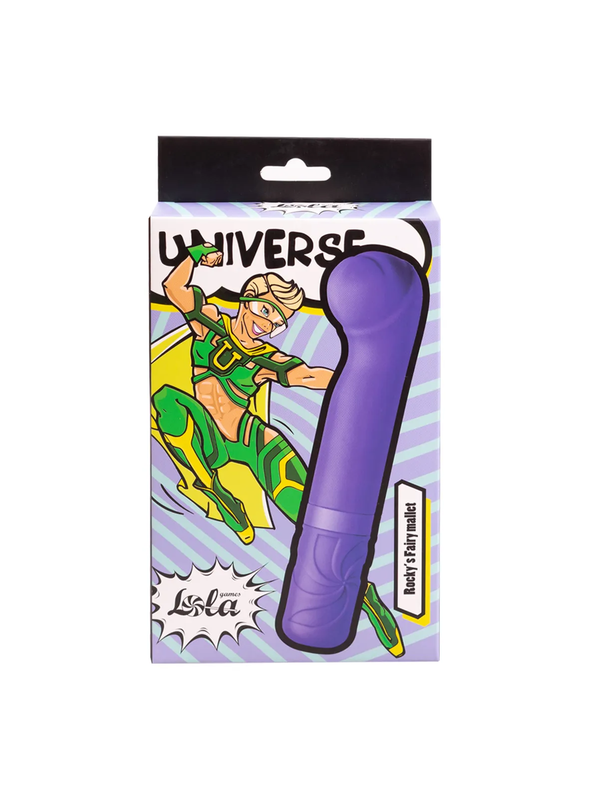 перезаряжаемый вибратор universe rocky’s fairy mallet blue 9601-01lola в 
