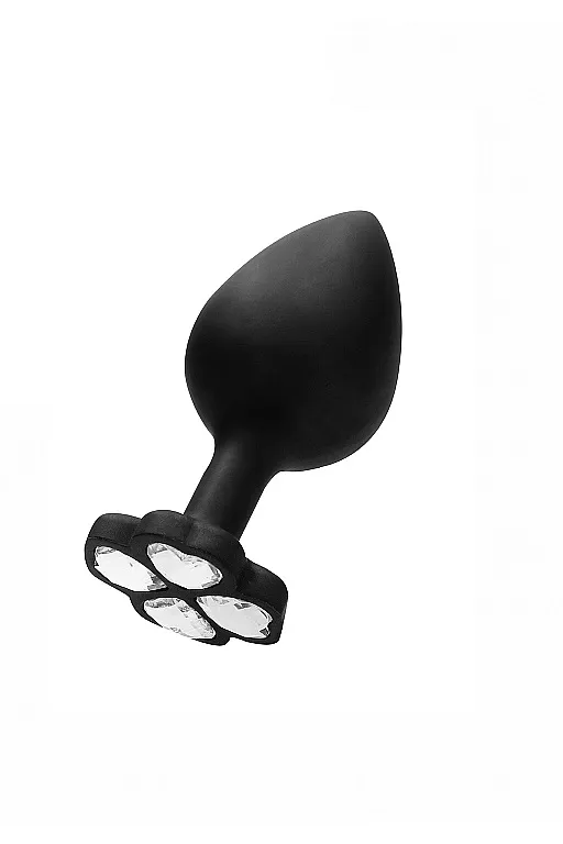 анальная пробка с кристаллом diamond butt plug в 