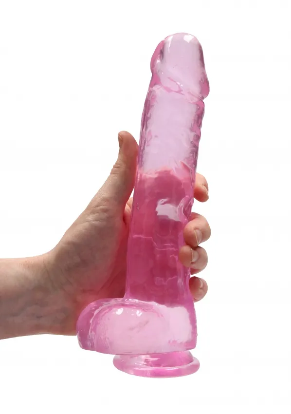 фаллоимитатор 23 см. realistic dildo with balls в 