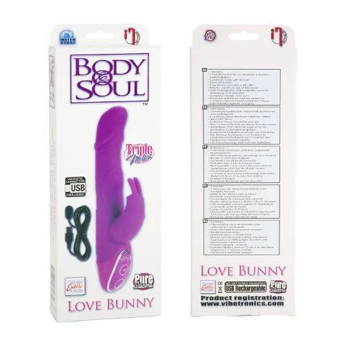 вибратор california exotic novelties rechargeable love bunny, розовый в 