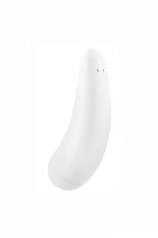 вакуумный массажер с вибрацией satisfyer curvy 2 plus white 001876sa в 