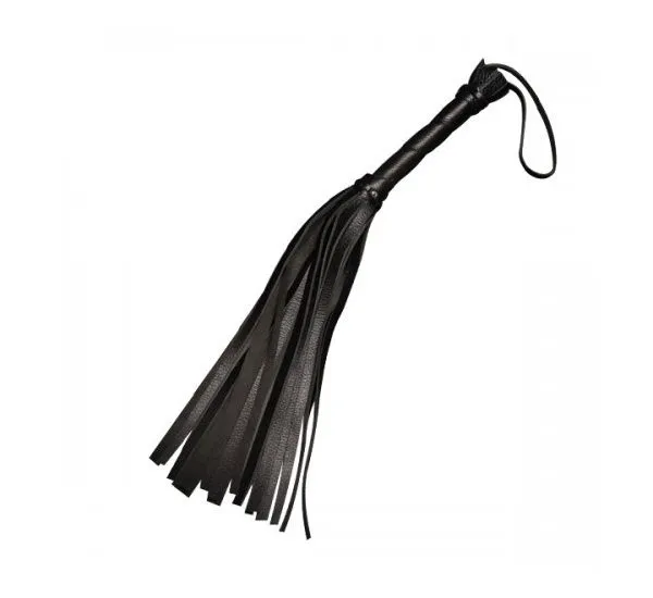 Плеть кожаная Sitabella Мини, чёрная