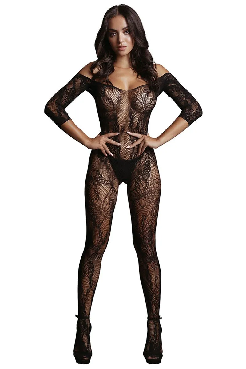 Эротическое кетсьюит le desir (боди-комбинезон), черный в 