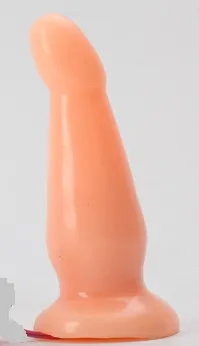 Анальная пробка телесная изогнутая 11,5 см 47012-2-MM