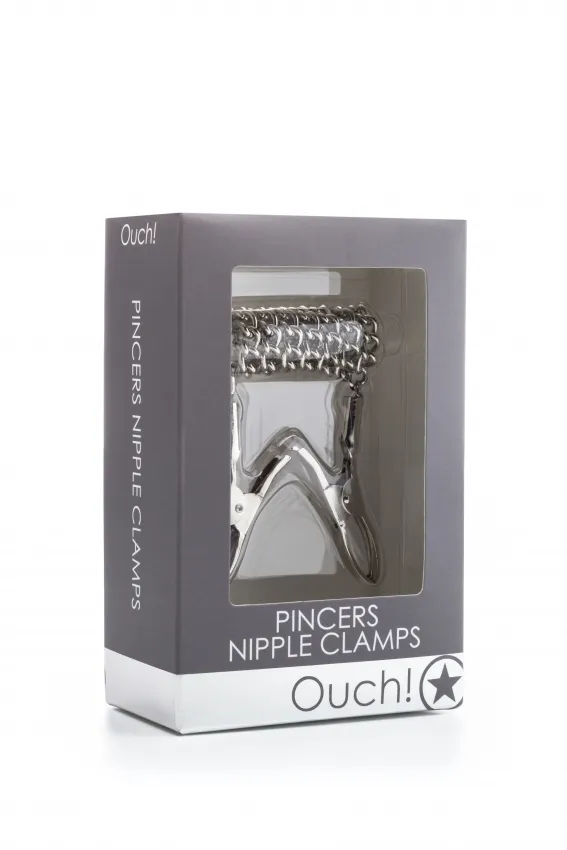 Зажимы для сосков из металла Pincers Nipple Clamps