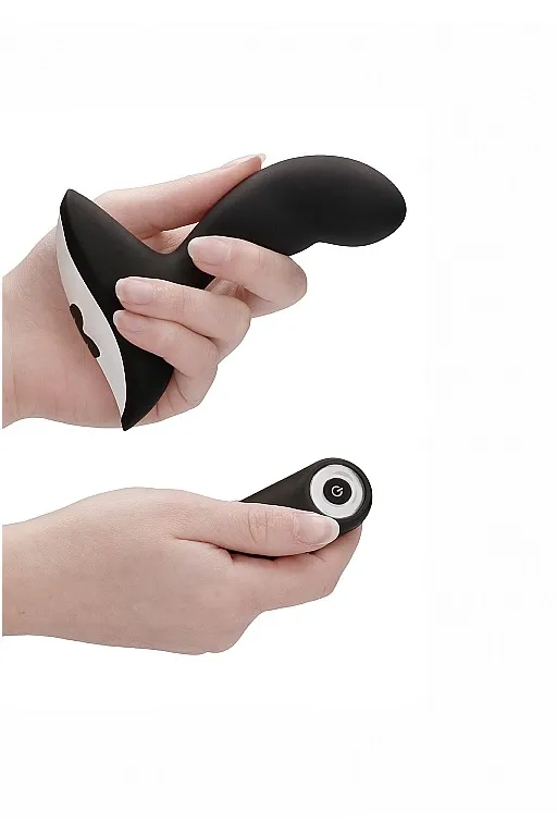 перезаряжаемый массажер простаты с пультом управления no. 79 - rechargeable p-spot stimulator в 