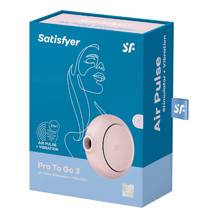 вакуумный массажер satisfyerpro to go 3 rose 045146sa в 