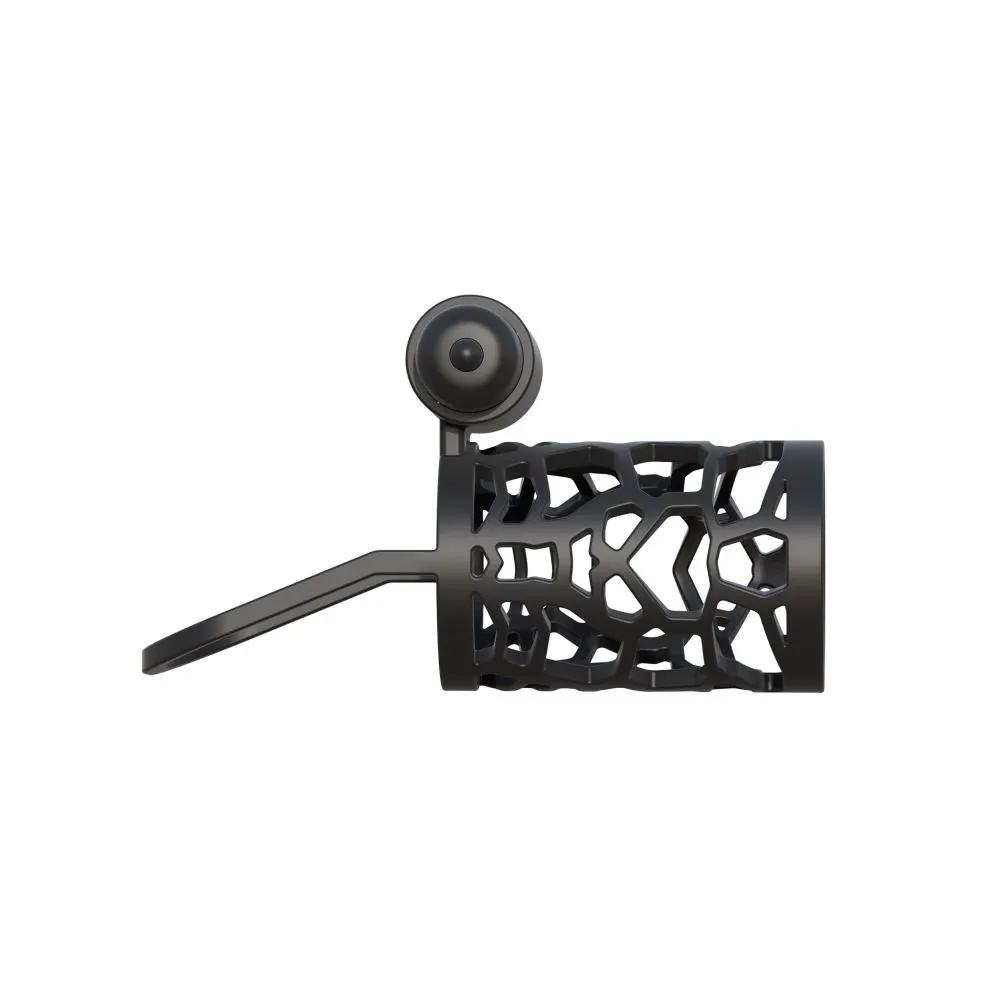 насадка на член pipedream thick dick silicone vibrating cage, черная в 