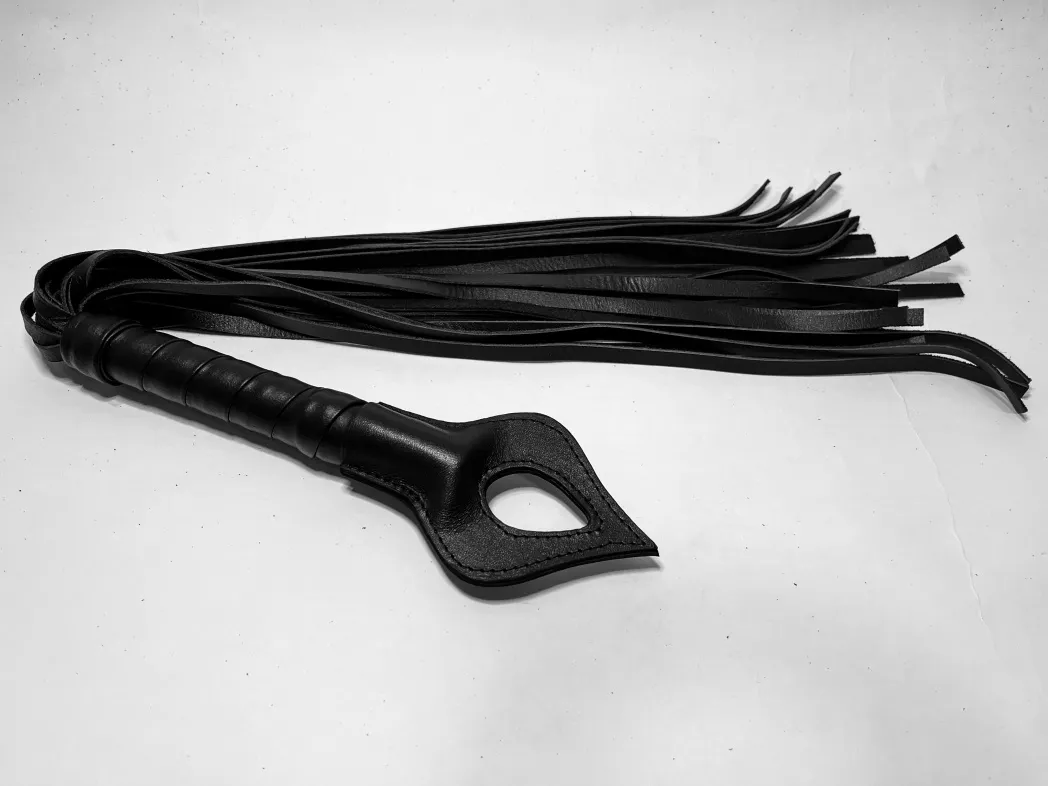 плеть пиковая дама кожаная 54076ars в 