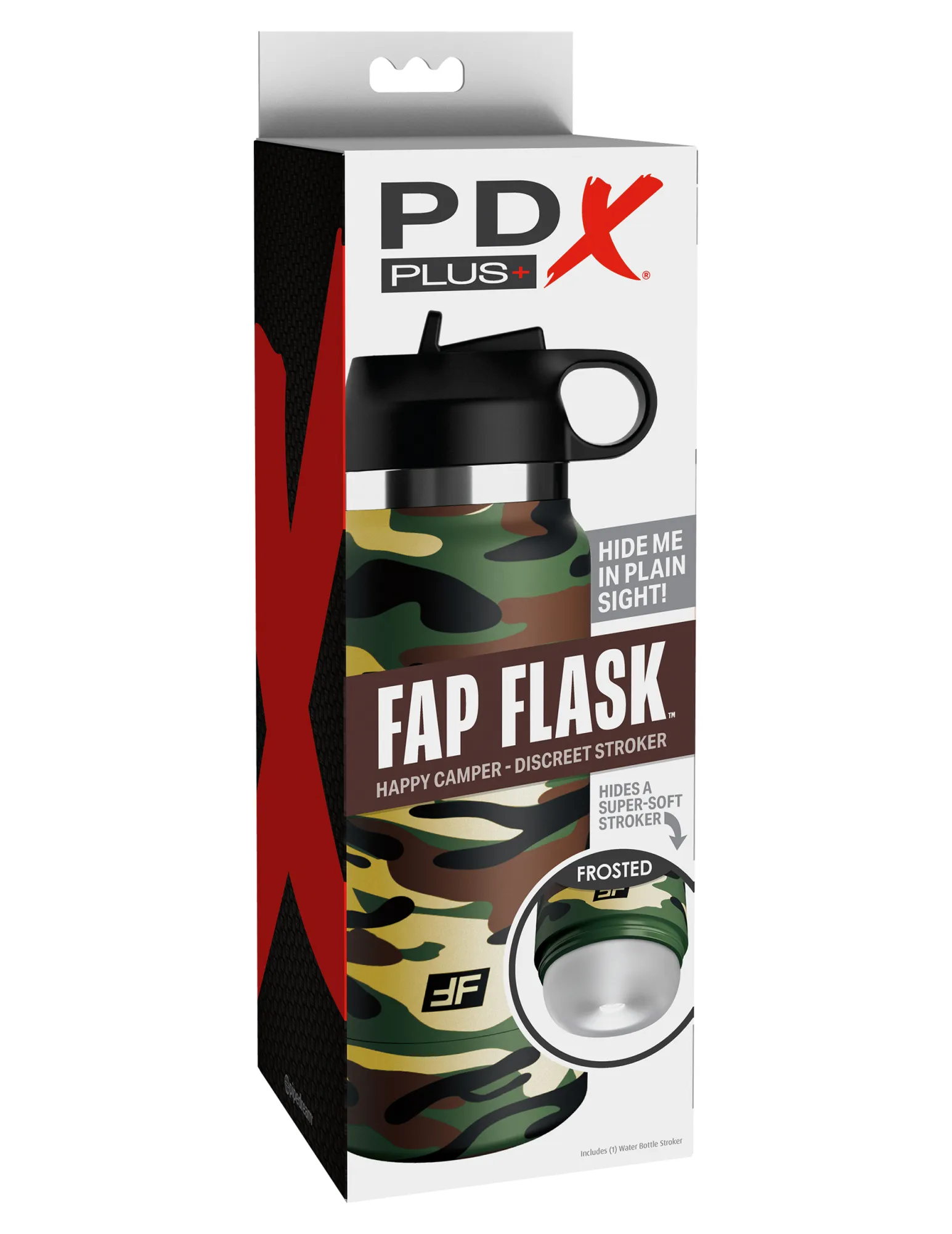 мастурбатор fap flask thrill seeker discreet stroker камуфляжный - frosted pipedream rd63020pd в 